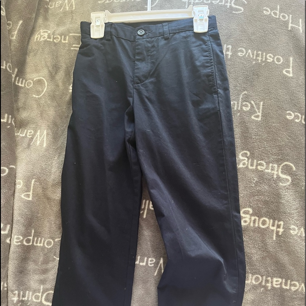 Ralph Lauren Youth Boys 7 Navy Blue Dress Pants
